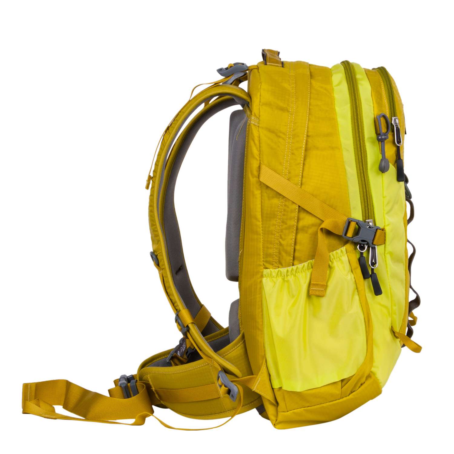 Рюкзак школьный POLAR городской желтый - фото 2