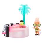 Кукла L.O.L. Surprise! Furniture Playset Hot Tub and Vacay Babay 580232EUC