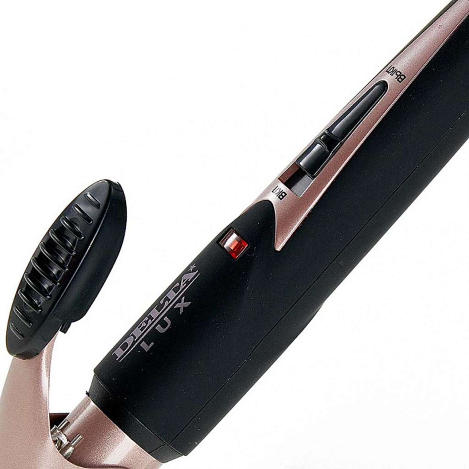 Стайлер для завивки волос Delta Lux DL-0626 коричневый с керамическим покрытием 25 Вт - фото 3
