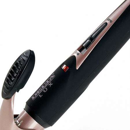 Стайлер для завивки волос Delta Lux DL-0626 коричневый с керамическим покрытием 25 Вт