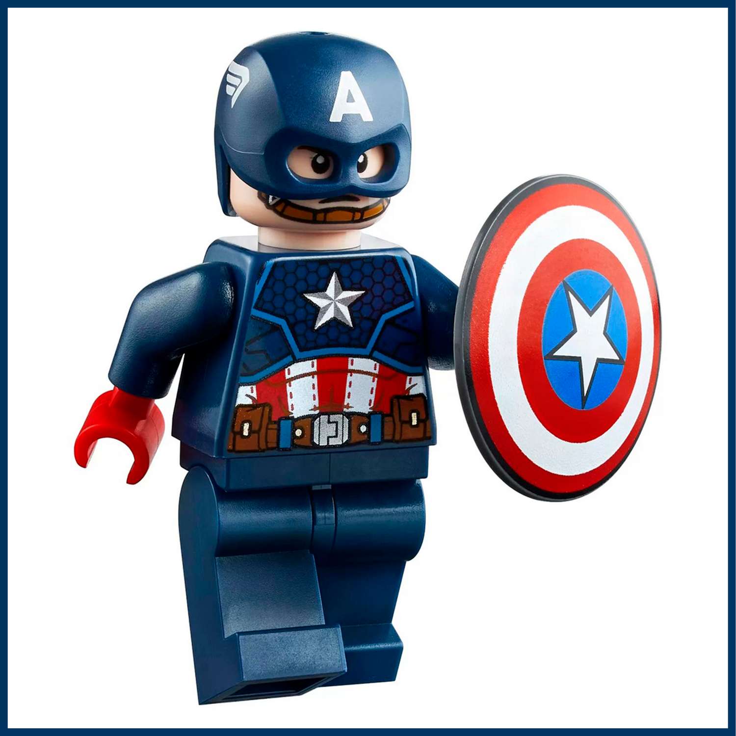 Игрушка LX Конструктор Marvel Капитан Америка 127 деталей совместим с лего - фото 6