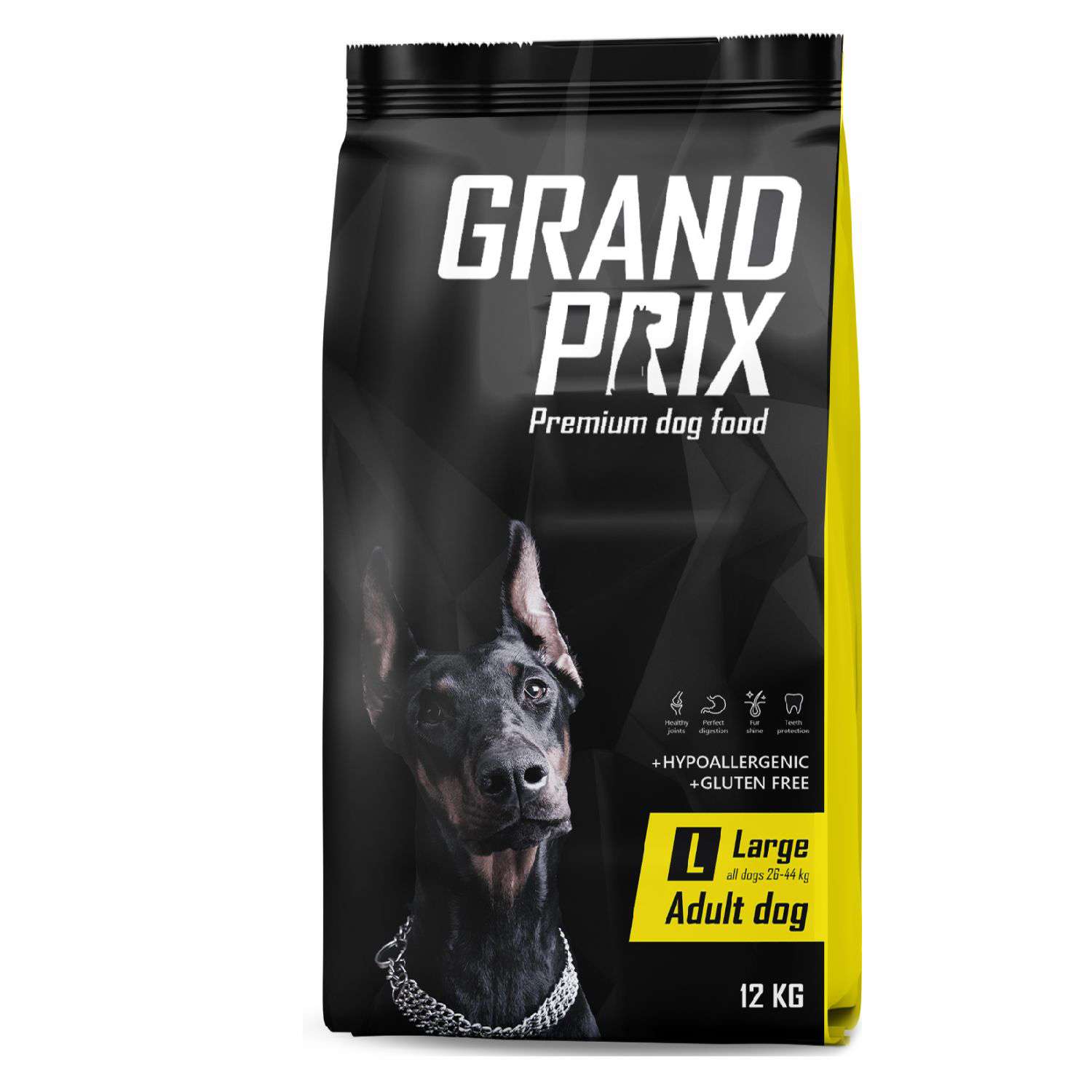 Корм для собак Grand Prix Large Adult курица 12кг - фото 1