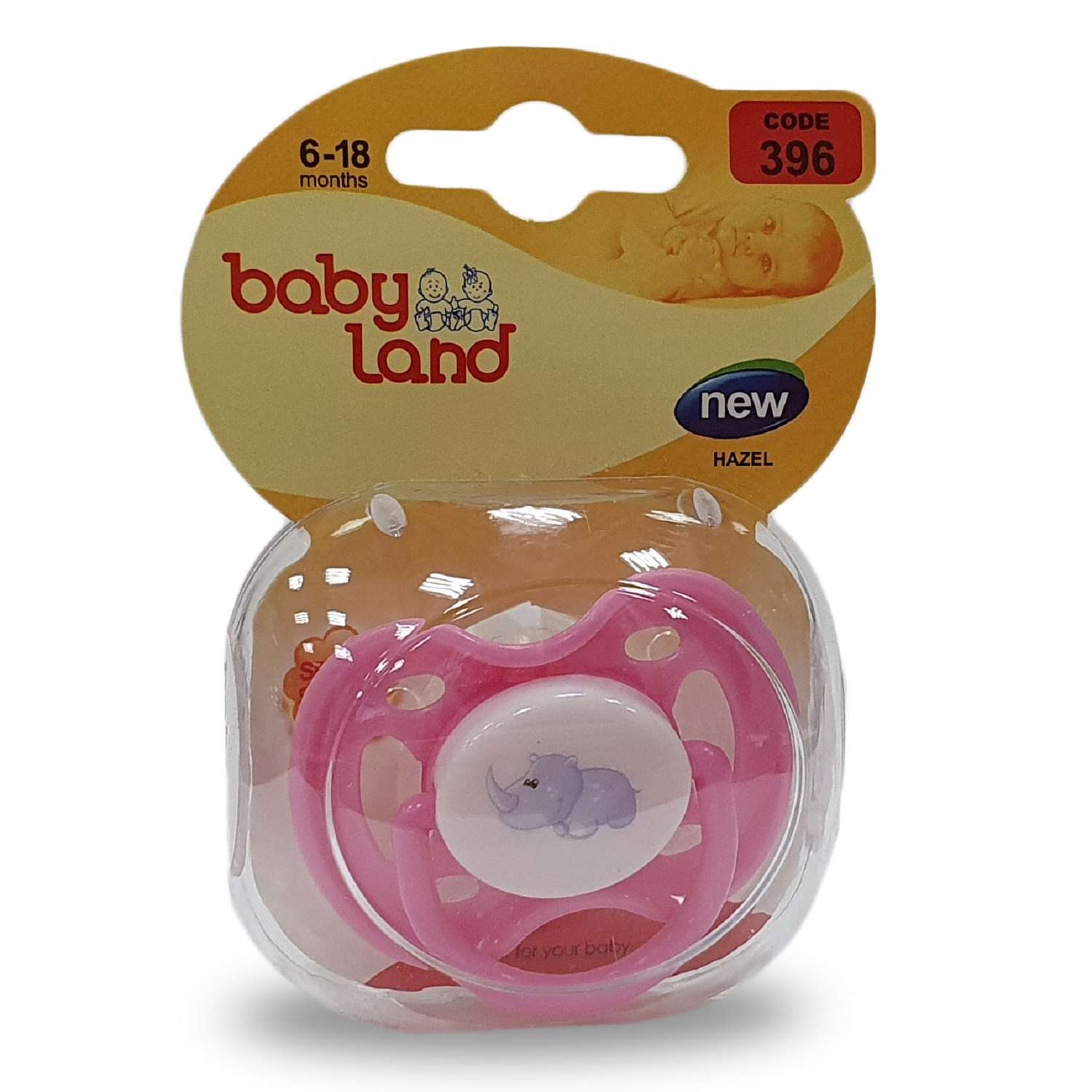 Набор пустышек Baby Land силиконовые 4шт. 6мес+ розовый - фото 11