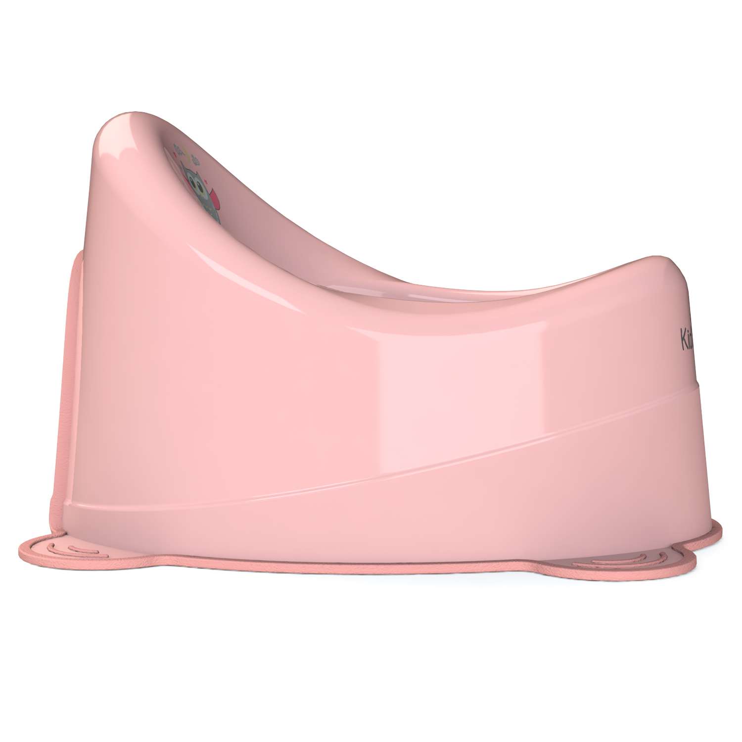 Горшок туалетный KidWick Улитка Розовый-Темно-розовый - фото 2