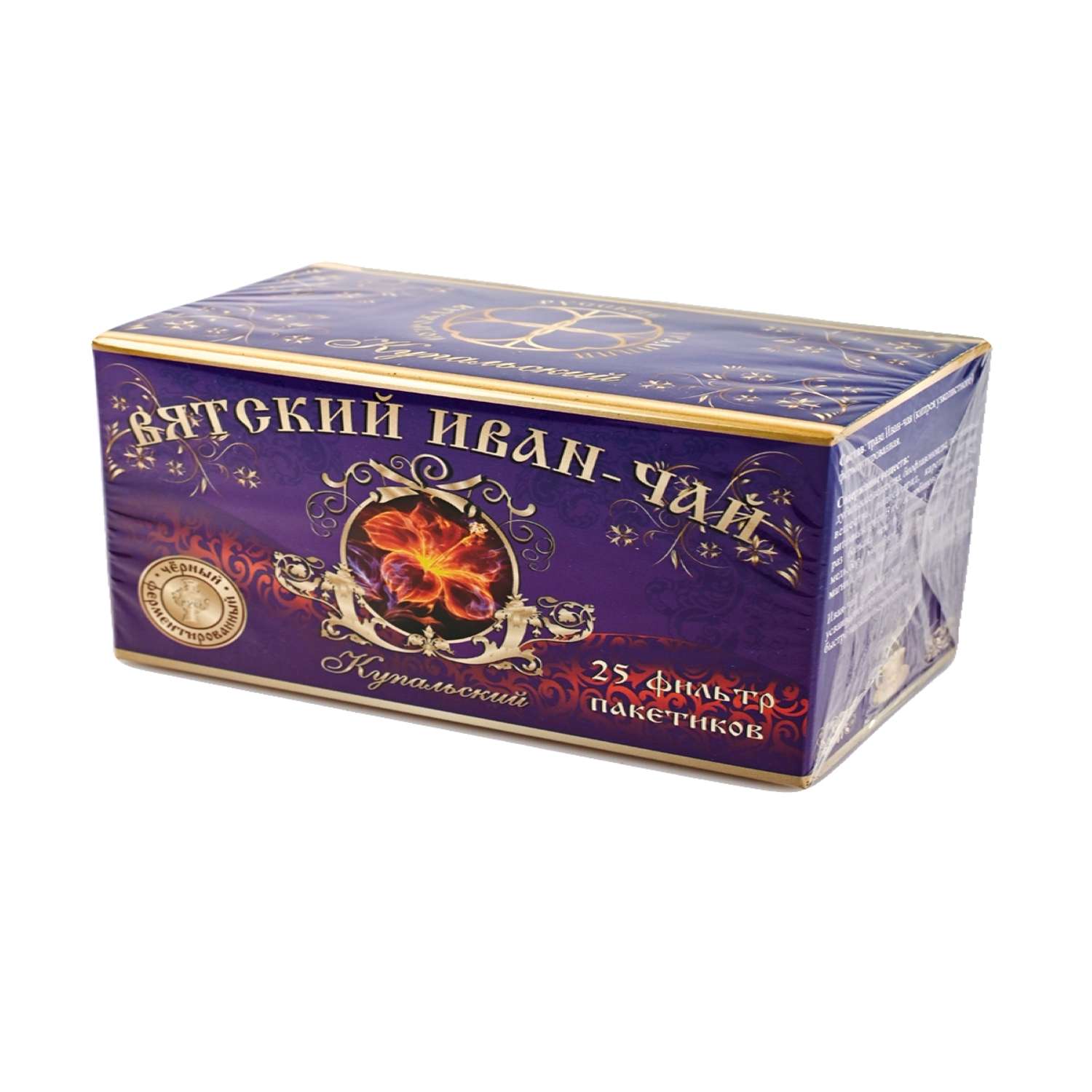 Чайный напиток Вятский Иван-чай Купальский 25 фильтр-пакетов - фото 1