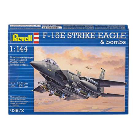 Сборная модель Revell Самолет F-15E Strike Eagle Bombs