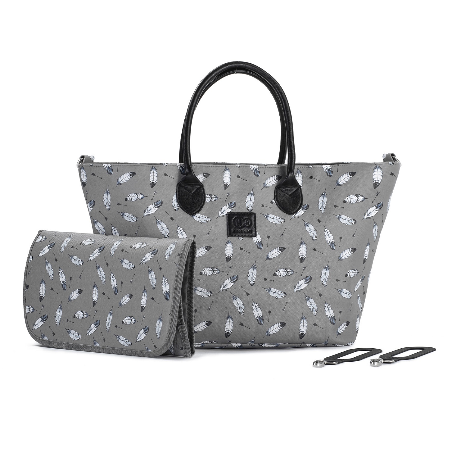 Сумка Kinderkraft для мамы Mommy Bag Grey KKAMBAGGRY0000 - фото 1