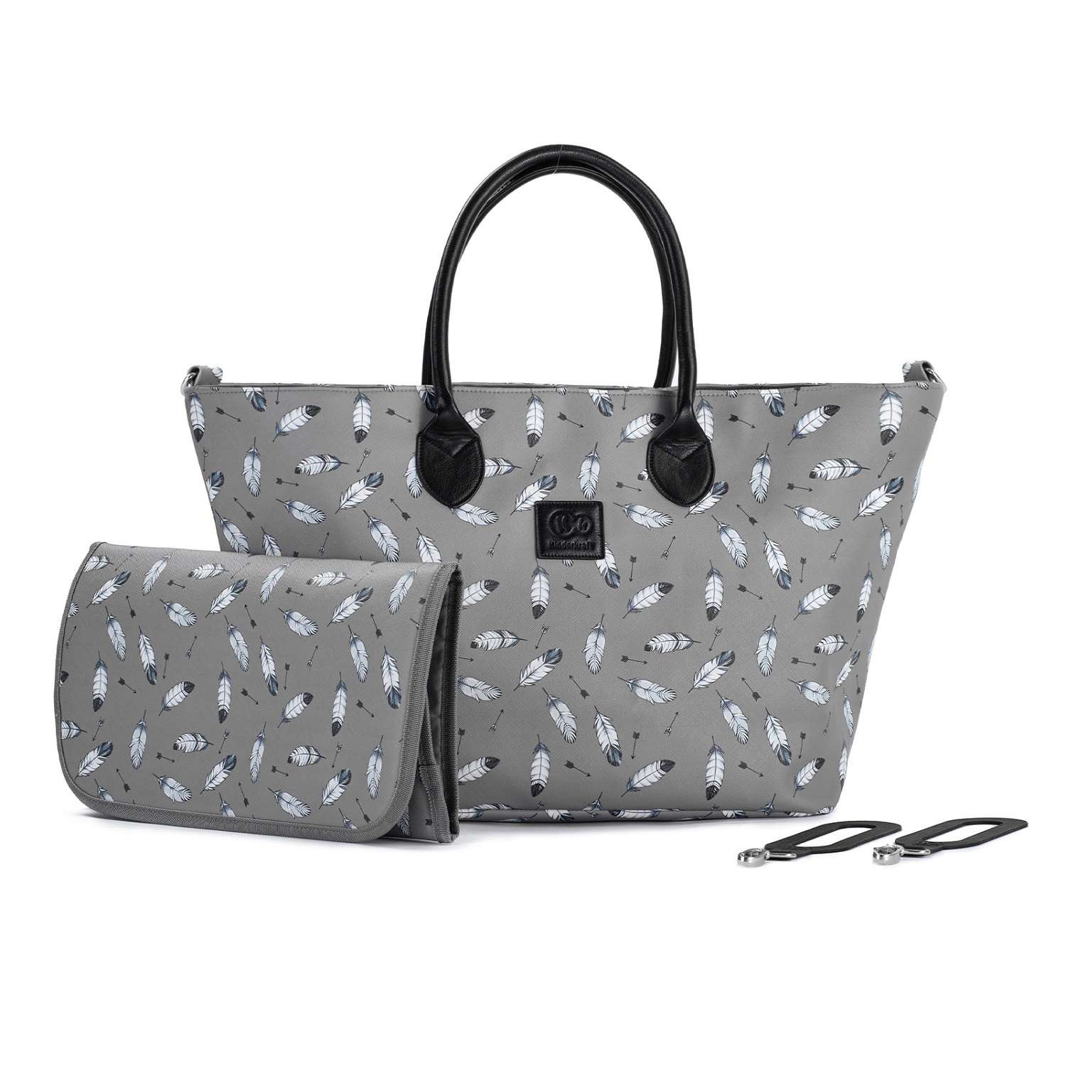 Сумка Kinderkraft для мамы Mommy Bag Grey - фото 1