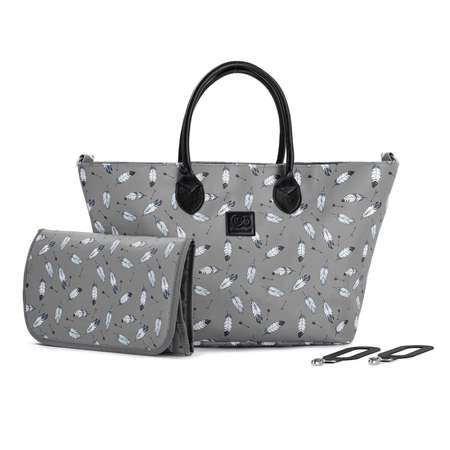 Сумка Kinderkraft для мамы Mommy Bag Grey