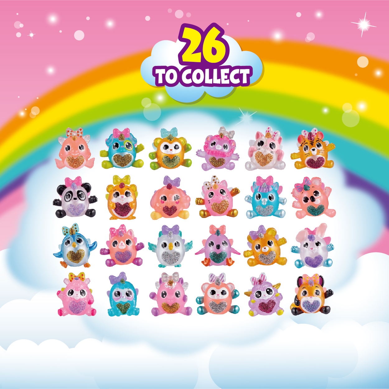 Игрушка Rainbocorns Rainbocorns Itzy glitzy surprise S1 в яйце в непрозрачной упаковке (Сюрприз) 9208-S001 - фото 13