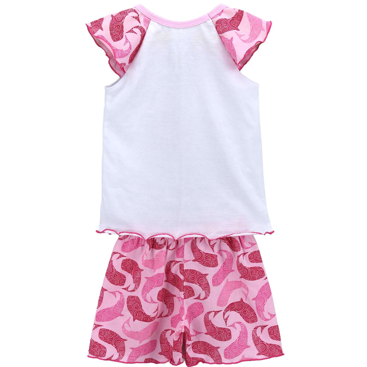 Пижама Babycollection 00-00028318 белый,светло-розовый - фото 2