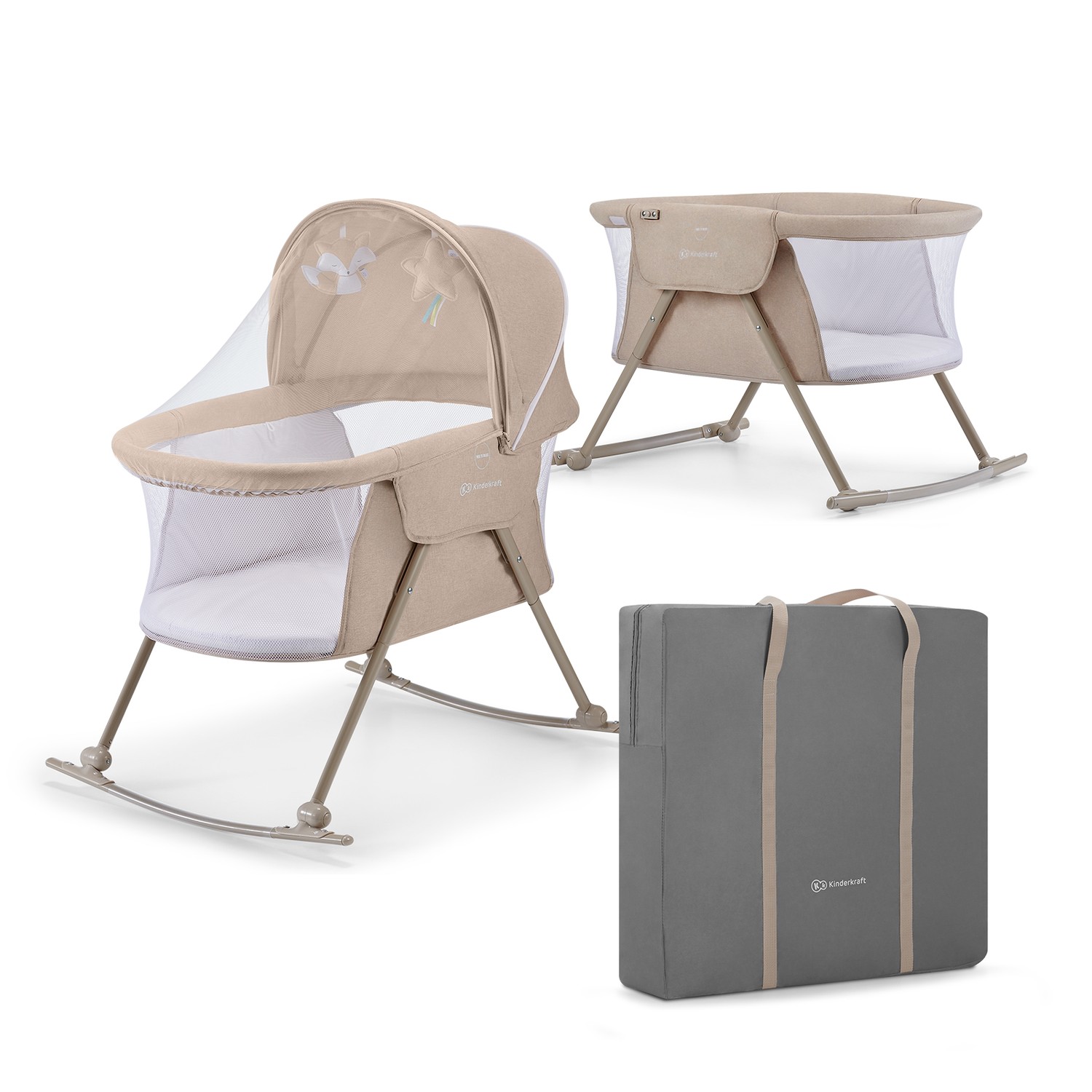 Колыбель Kinderkraft Lovi Beige - фото 2