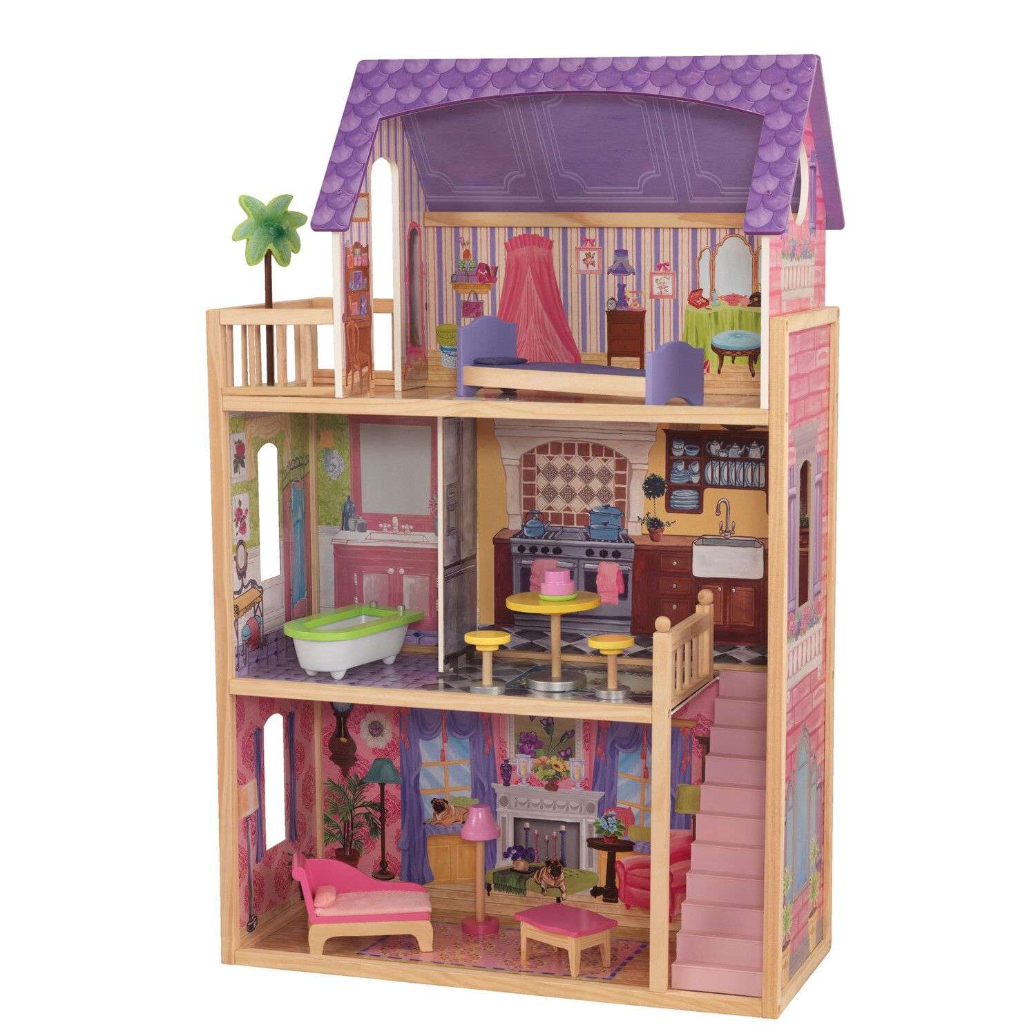 Кукольный домик KidKraft Кайла с мебелью 10 предметов 65092_KE 65092_KE - фото 11