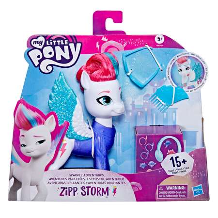 Набор игровой My Little Pony Сияющие прически Зипп F42825X0