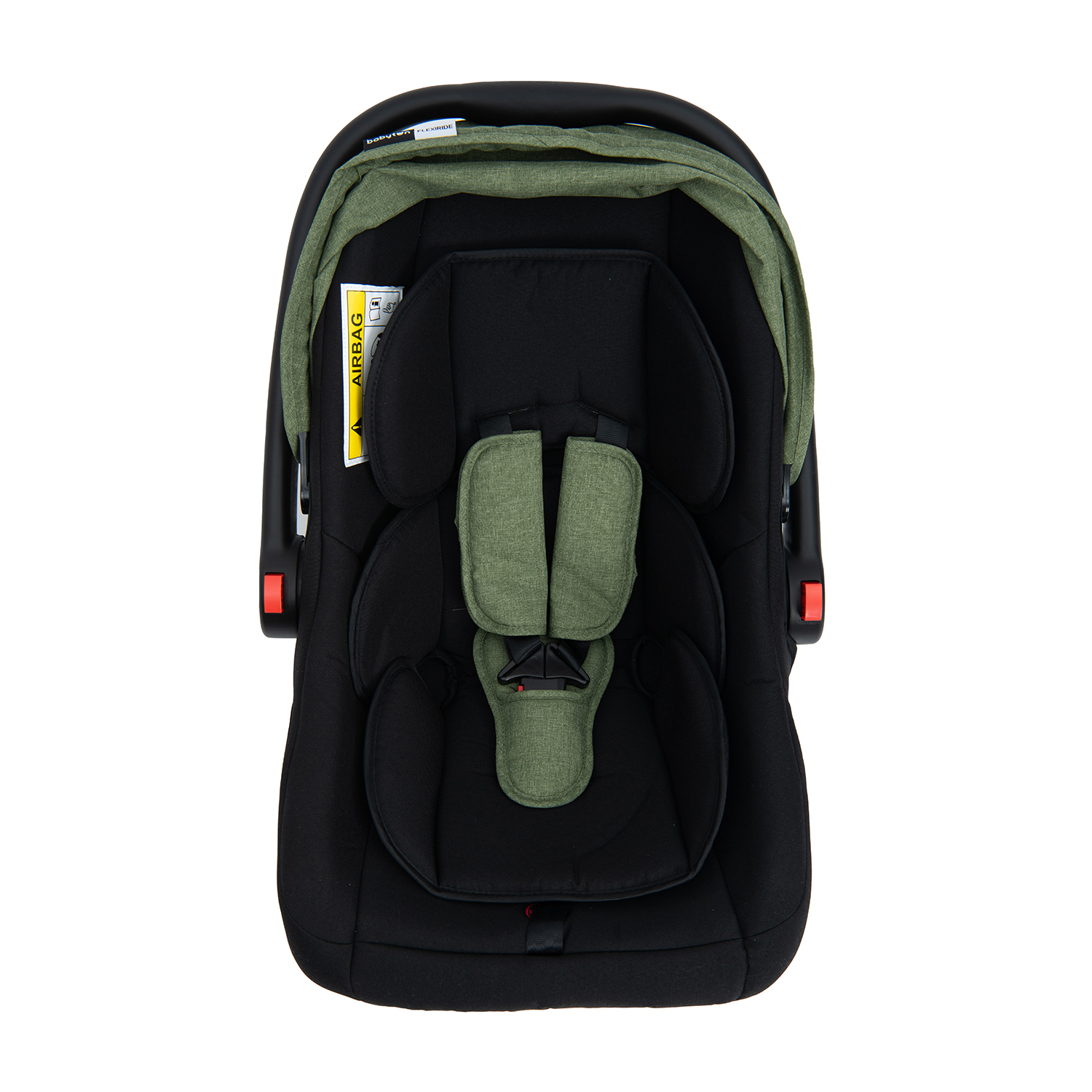 Коляска 3в1 Babyton FlexiRide Black-Green - фото 35