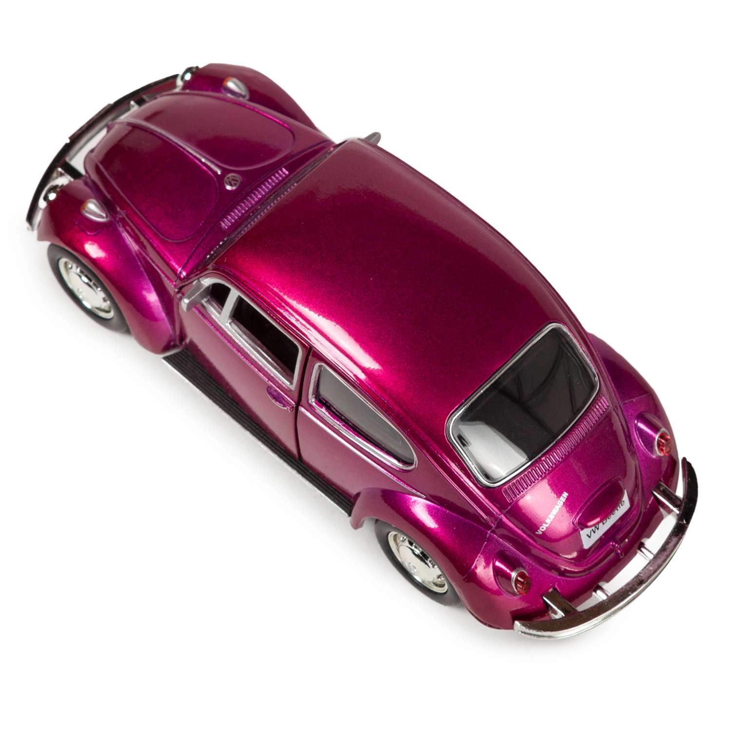 Машина Mobicaro 1967 Volkswagen Beetle 1:32 Фиолетовый 544017Z(H) - фото 6