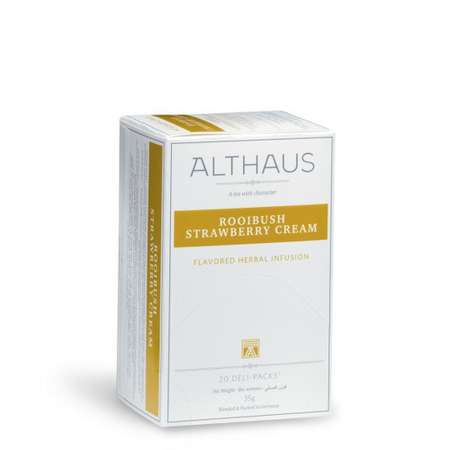 Чай ALTHAUS Deli Packs RooibushStrawberryCream20x1.75g