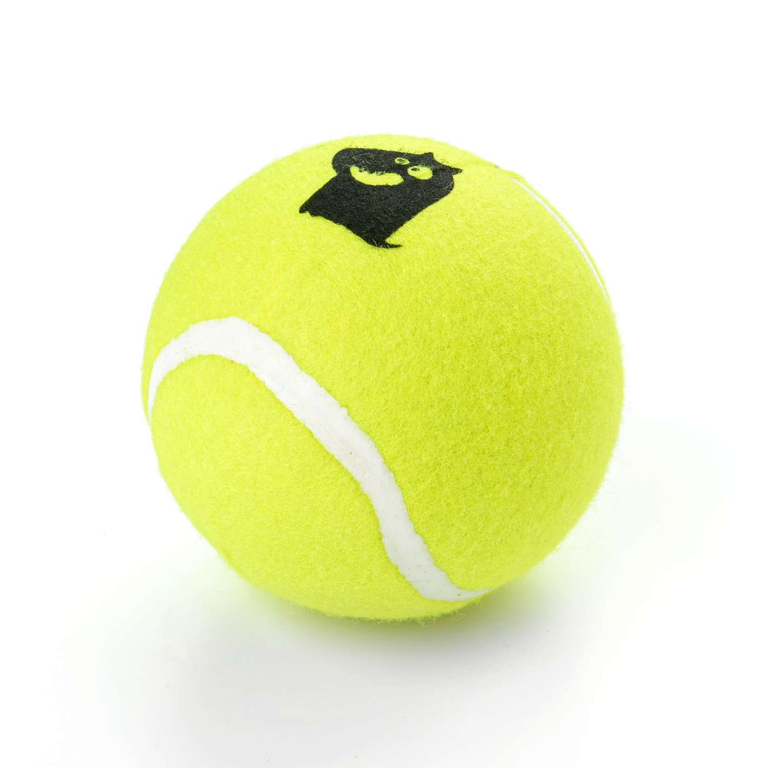 Игрушка для собак Mr.Kranch Теннисный мяч большой 10см Желтый - фото 2