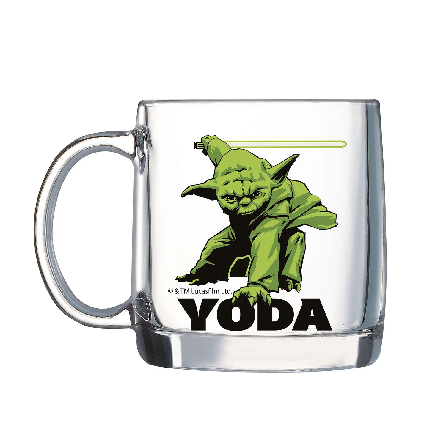 Кружка ND PLAY Star Wars Yoda 380 мл стекло - фото 1