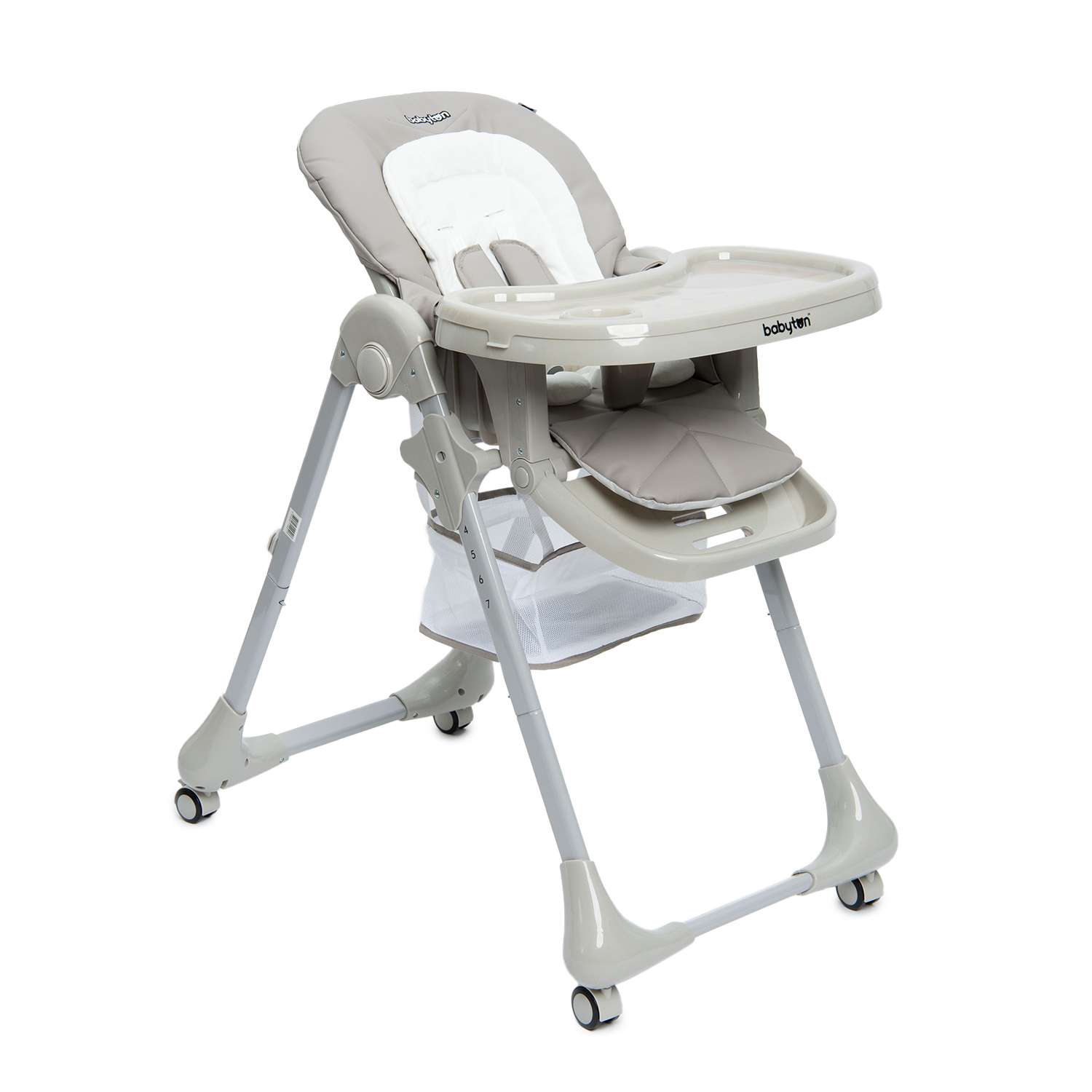 Стульчик для кормления Babyton Optima Eco Grey - фото 2