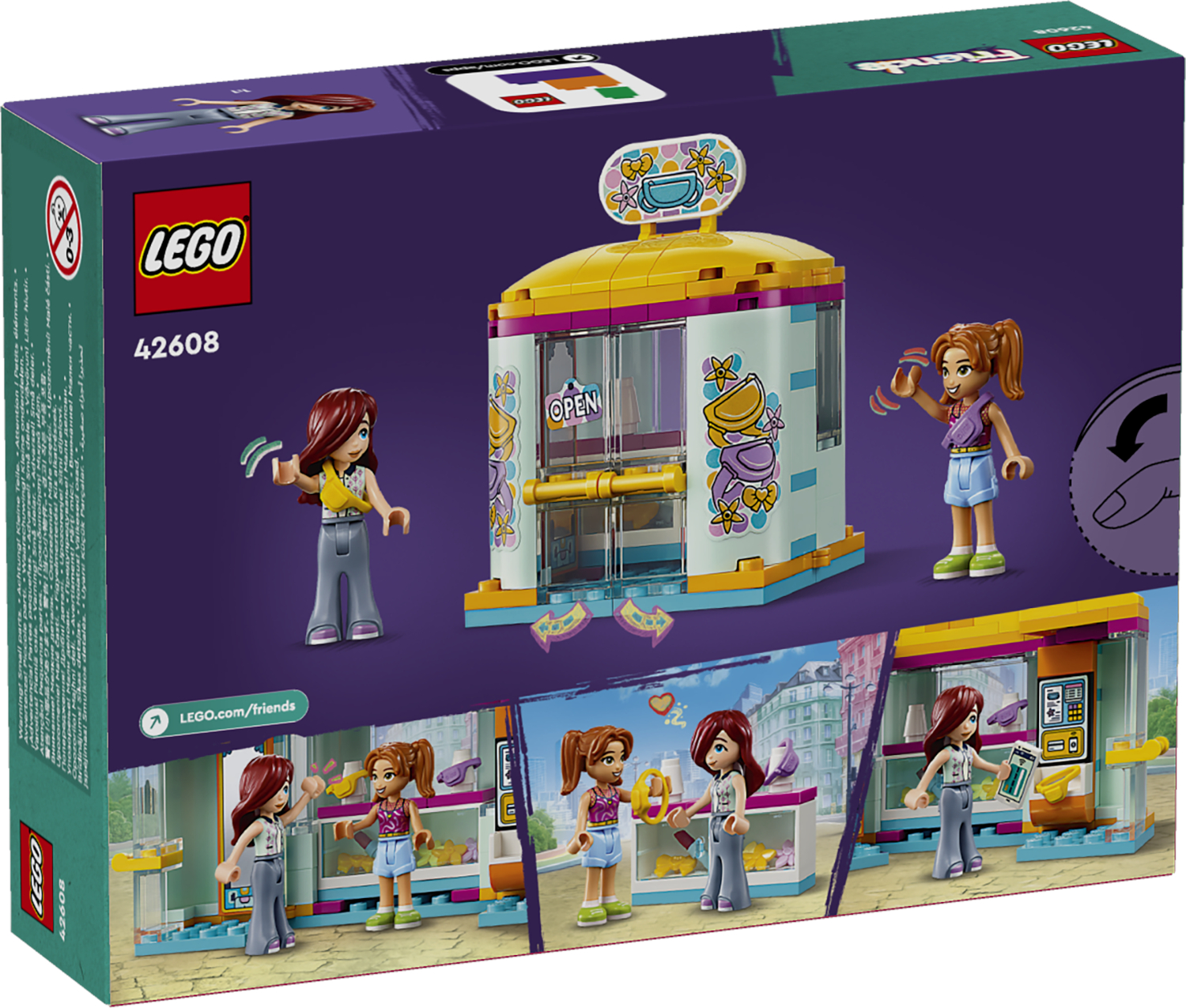 Конструктор LEGO Friends Магазин крошечных аксессуаров 42608 - фото 4