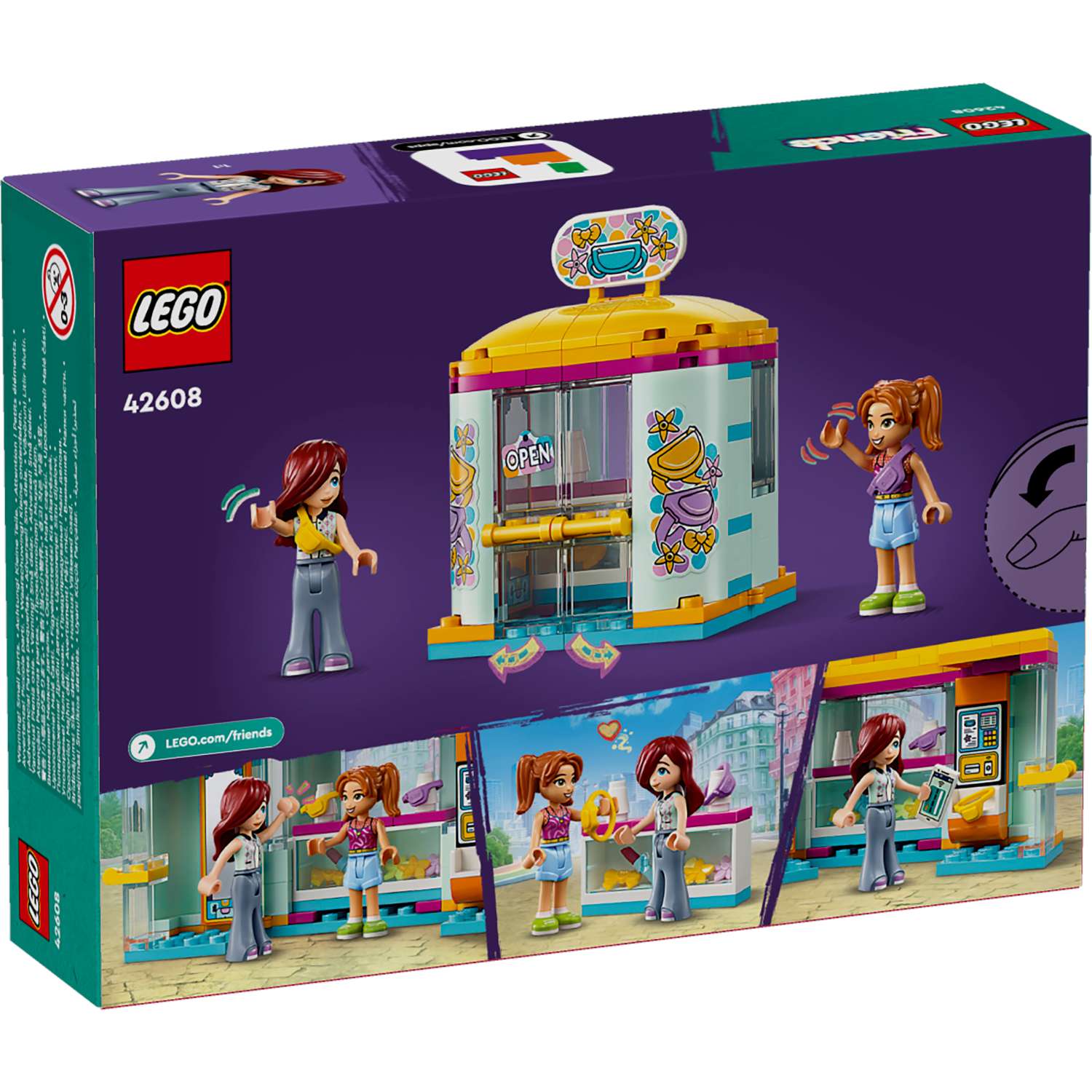 Конструктор LEGO Friends Магазин крошечных аксессуаров 42608 - фото 4