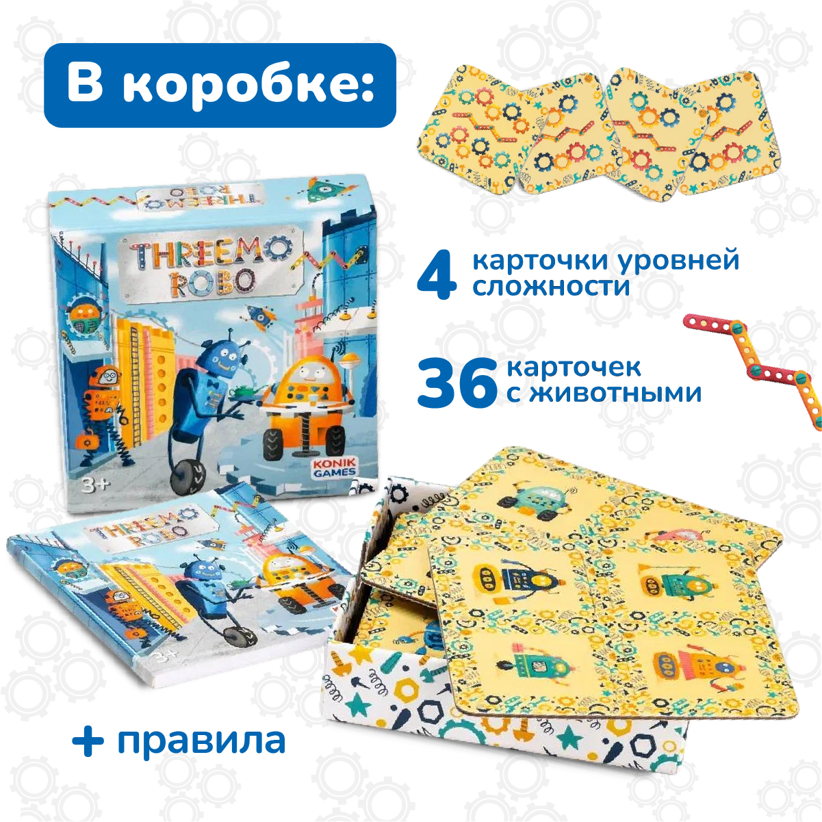 Настольная игра Konik Games Мемо - фото 2