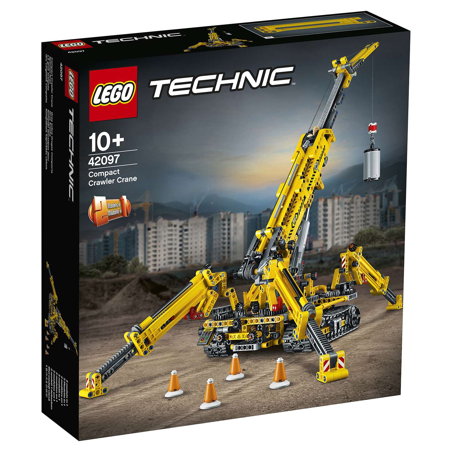 Конструктор LEGO Technic Компактный гусеничный кран 42097 - фото 2