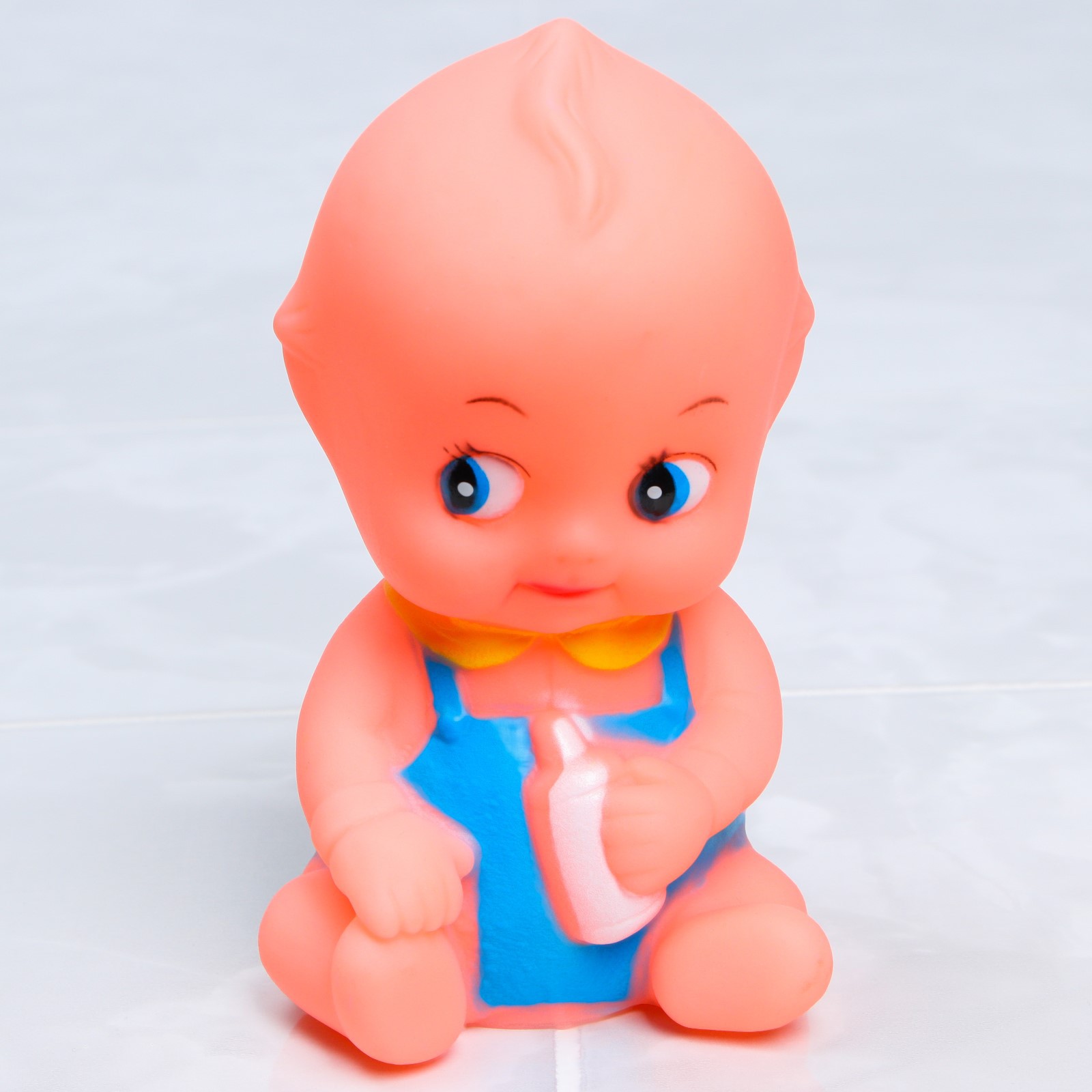 Игрушка Крошка Я для игры в ванне «Пупсик» с пищалкой - фото 1