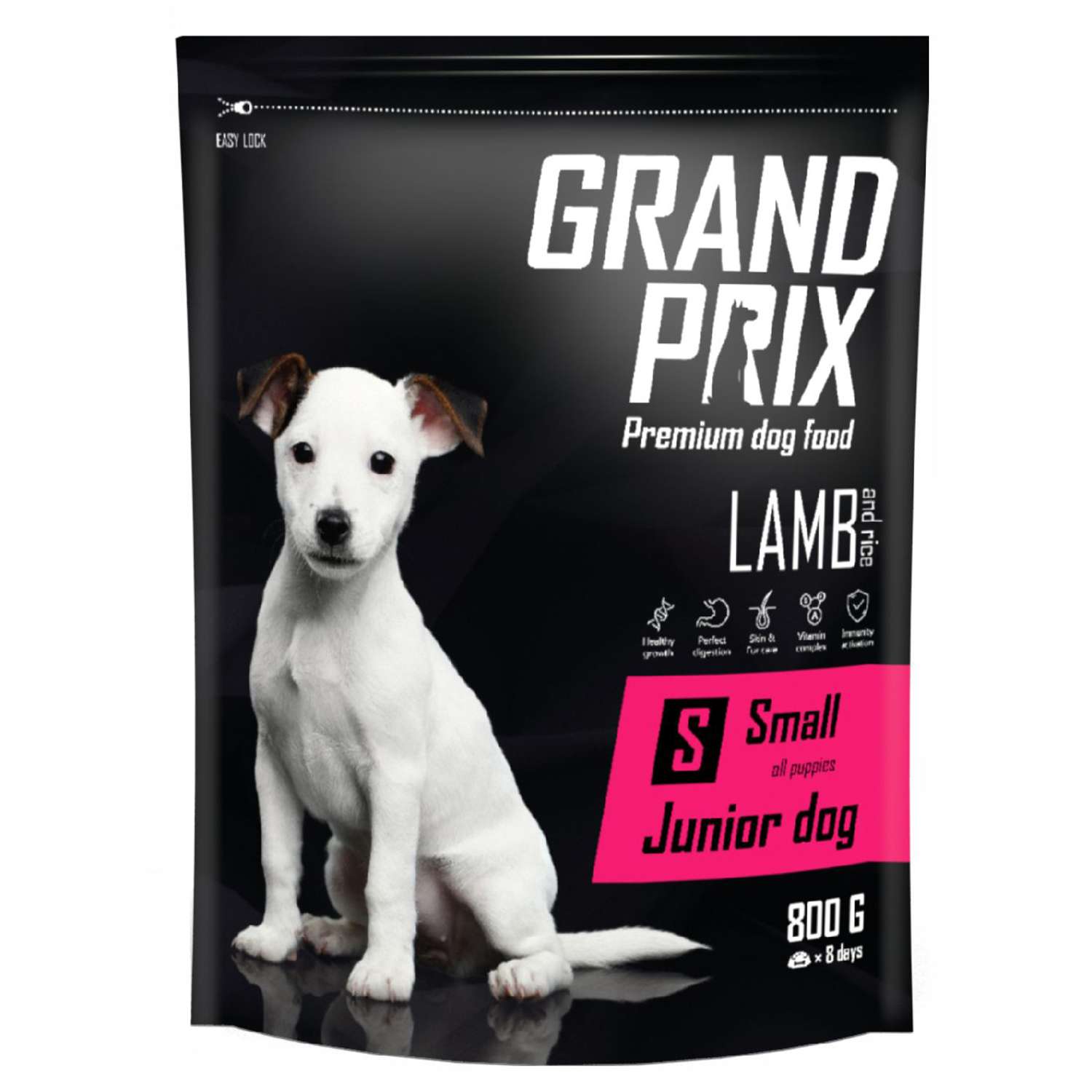 Корм для щенков Grand Prix Small Junior ягненок 0.8кг - фото 1