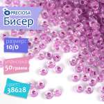 Бисер Preciosa 10/0 арт.CTC цв.38628 сиреневый 50г