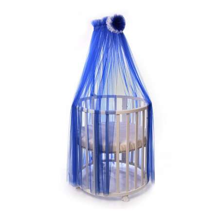 Балдахин Тутси для детской кроватки Сельвино 170*600 см синий