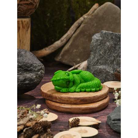 Сувенирное мыло SKUINA дракон зеленый спит