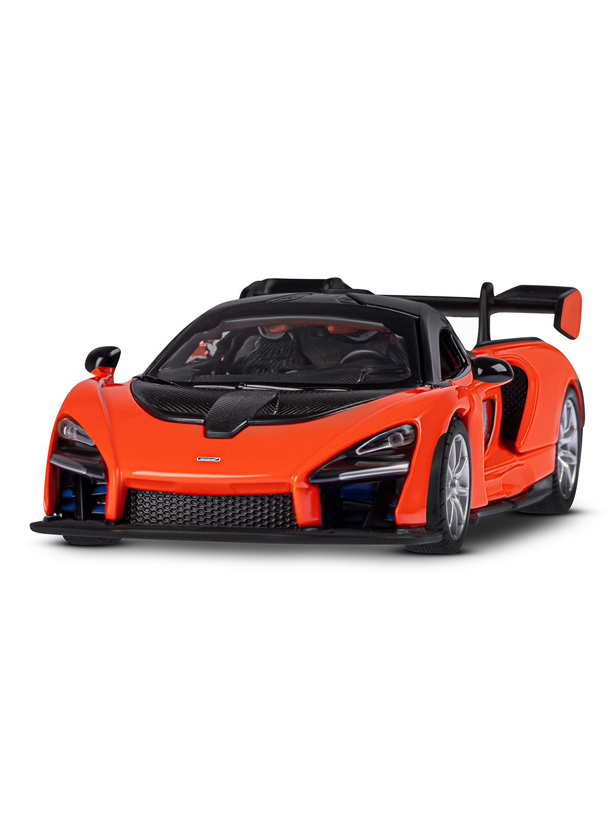 Автомобиль АВТОпанорама McLaren 1:32 инерционный оранжевый JB1251598 - фото 10