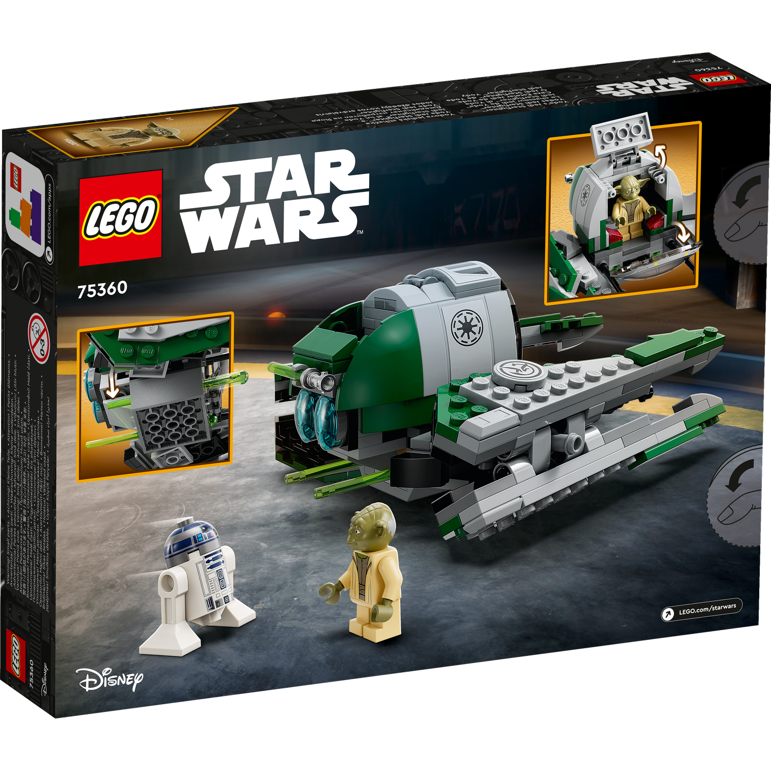 Конструктор LEGO Yoda's Jedi Starfighter 75360 - фото 17