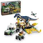 Конструктор LEGO Jurassic world Миссии динозавров: Транспортный грузовик с аллозавром 76966