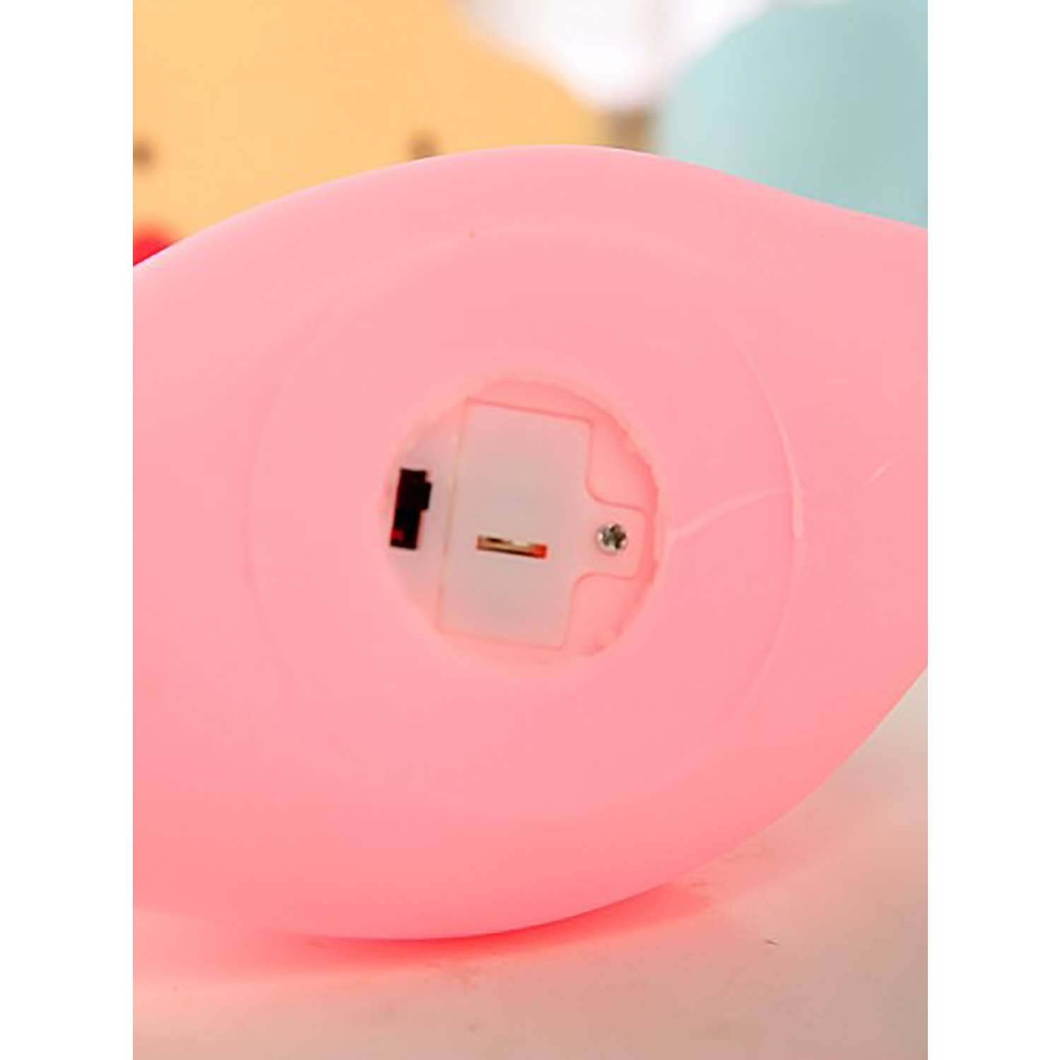 Лампа настольная светодиодная LATS ночник детский облако розовое - фото 11