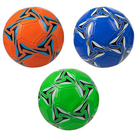 Футбольный мяч 1TOY размер 5 синий
