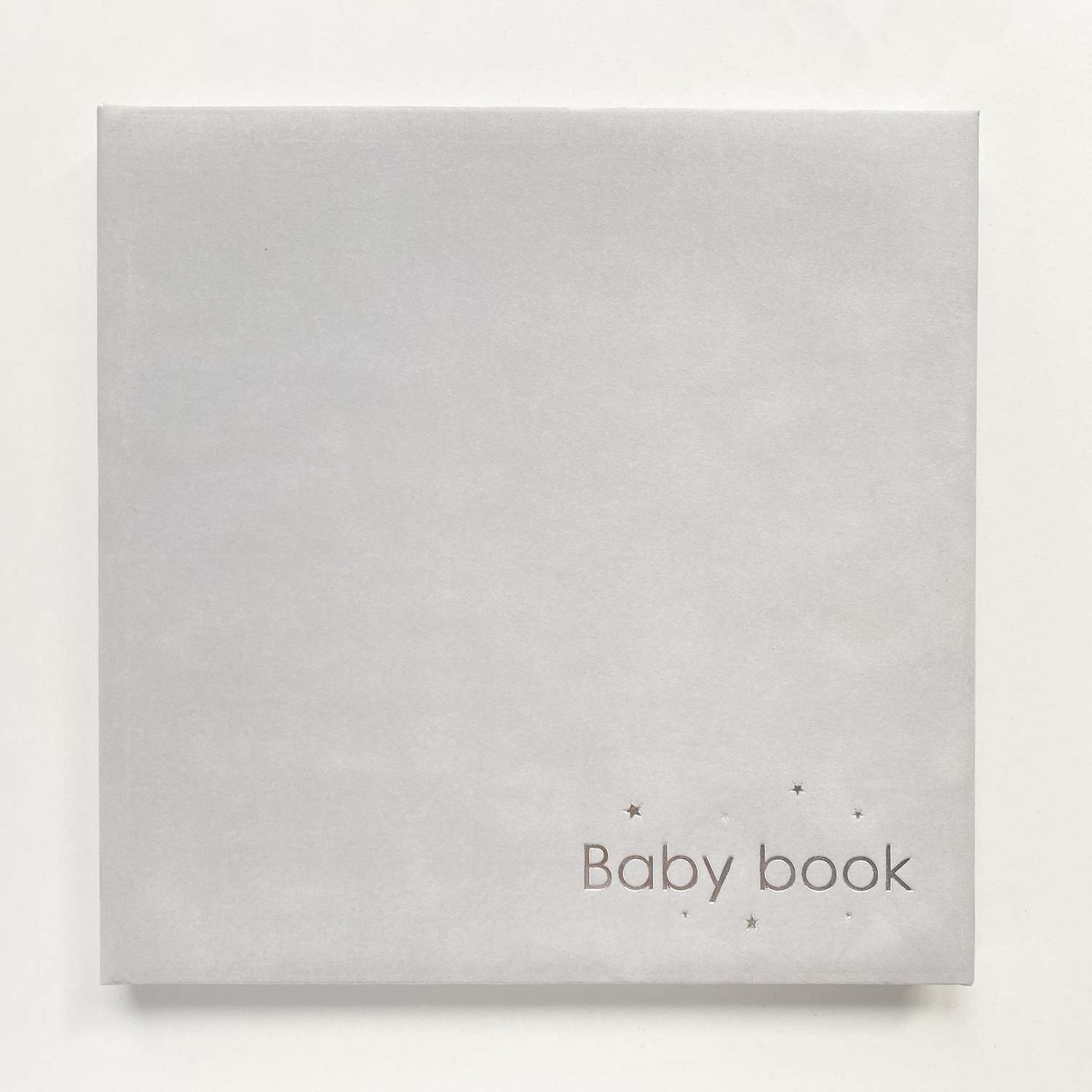 Фотокнига Mimibook Бэбибук / Мамина книга (Нежно-серый) - фото 1