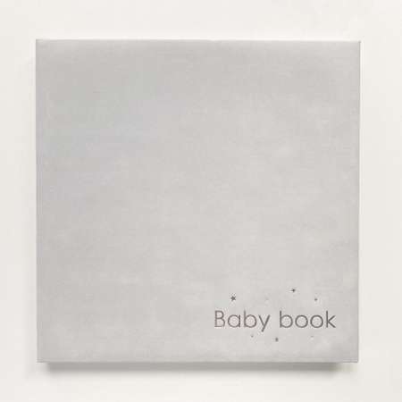 Фотокнига Mimibook Бэбибук / Мамина книга (Нежно-серый)