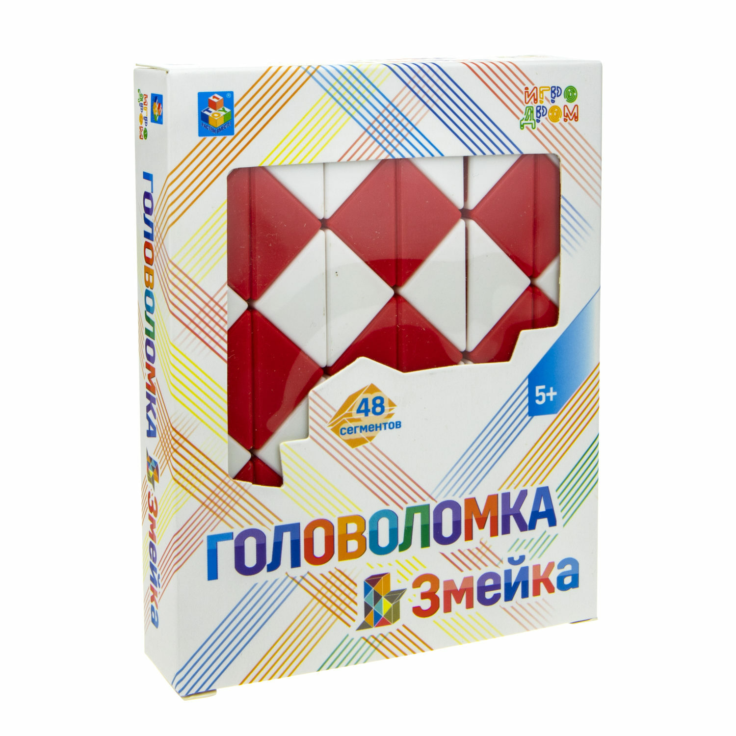 Головоломка 1TOY Змейка большая 48 сегментов - фото 2