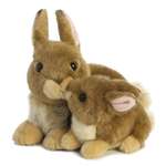 Мягкая игрушка Aurora Крольчиха с крольчонком