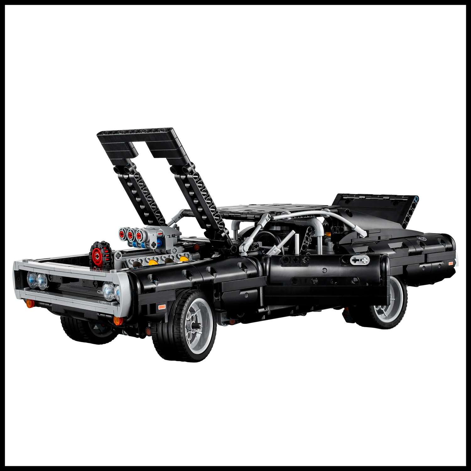 Игрушка LX конструктор Техник Dodge Charger 1077 деталей - фото 6
