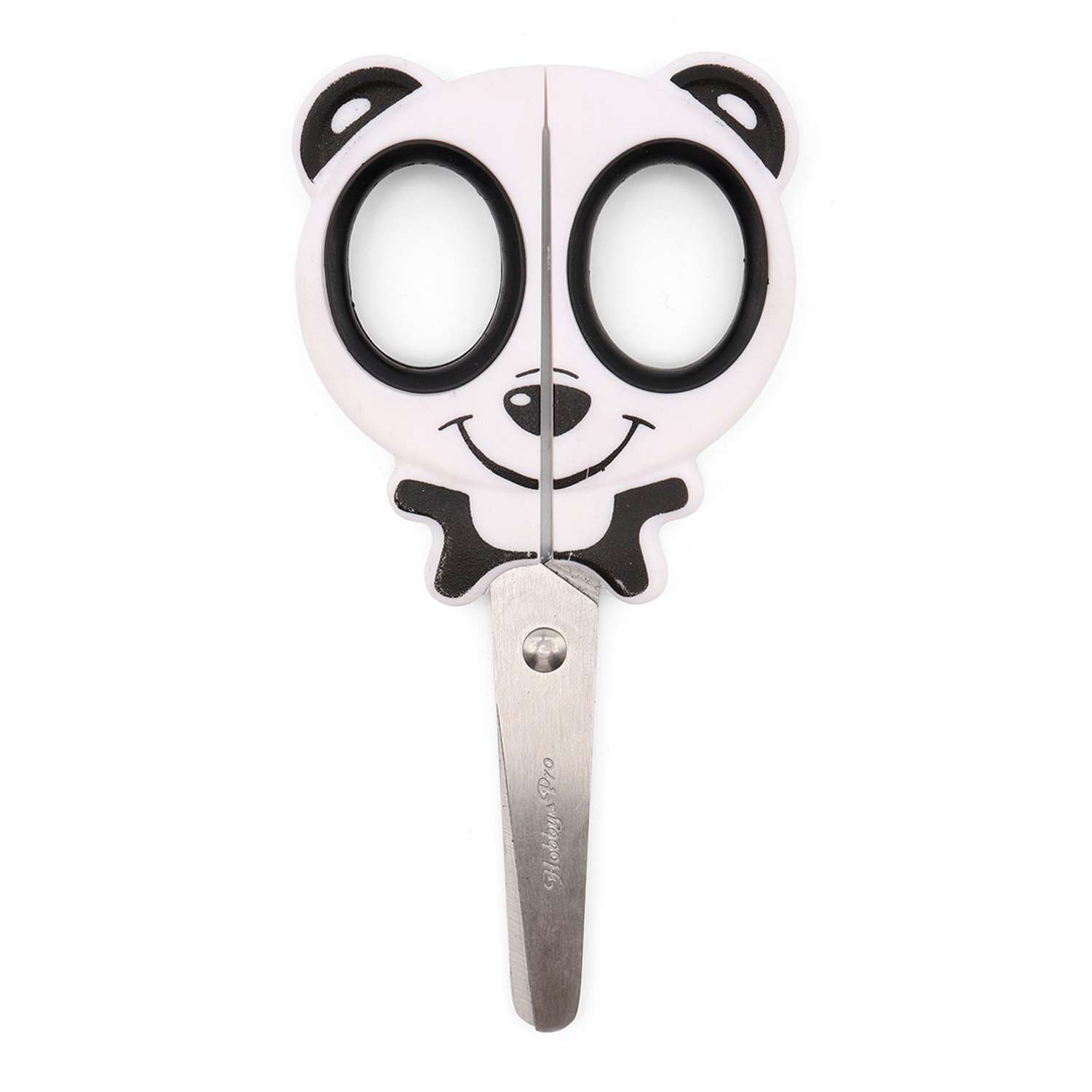 Ножницы Hobby Pro безопасные из нержавеющей стали Панда 13 см - фото 1