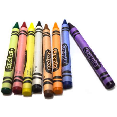 мелки Crayola восковые 8 шт