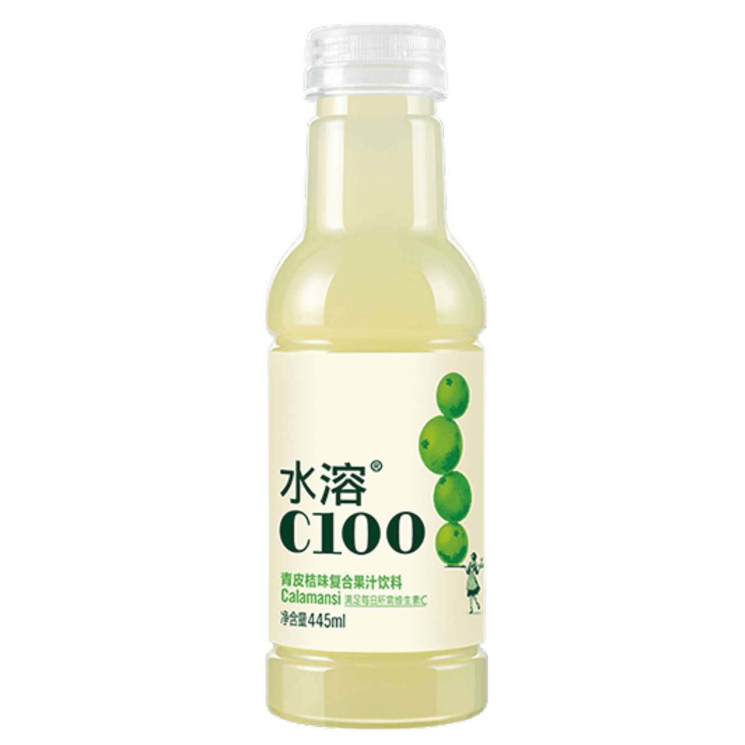 Витаминизированный напиток С 100 Зеленый мандарин 445 мл. - фото 1