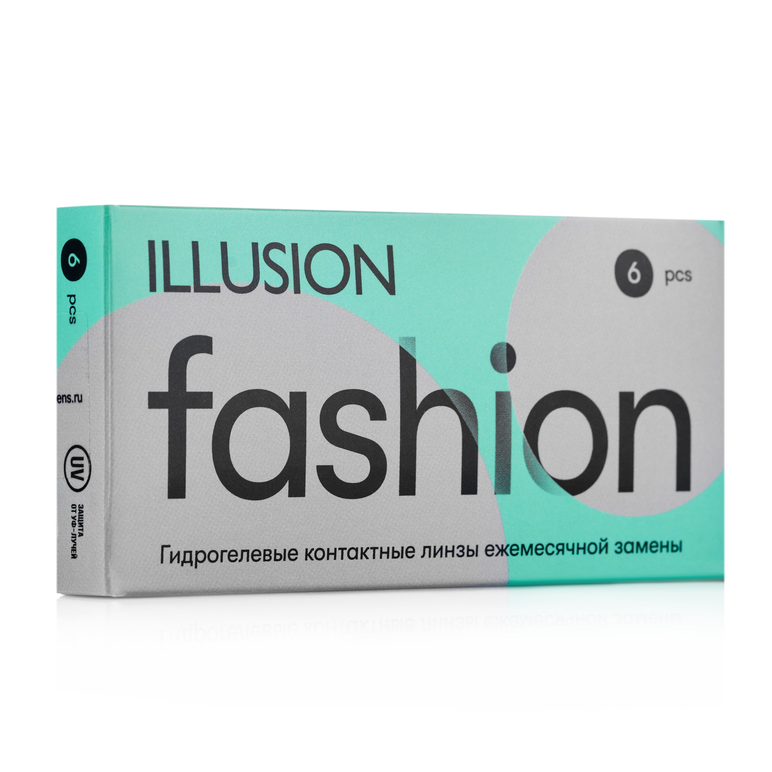 Контактные линзы ILLUSION FASHION на 1 месяц. -4.25/14.2/8.6. 6шт. - фото 3