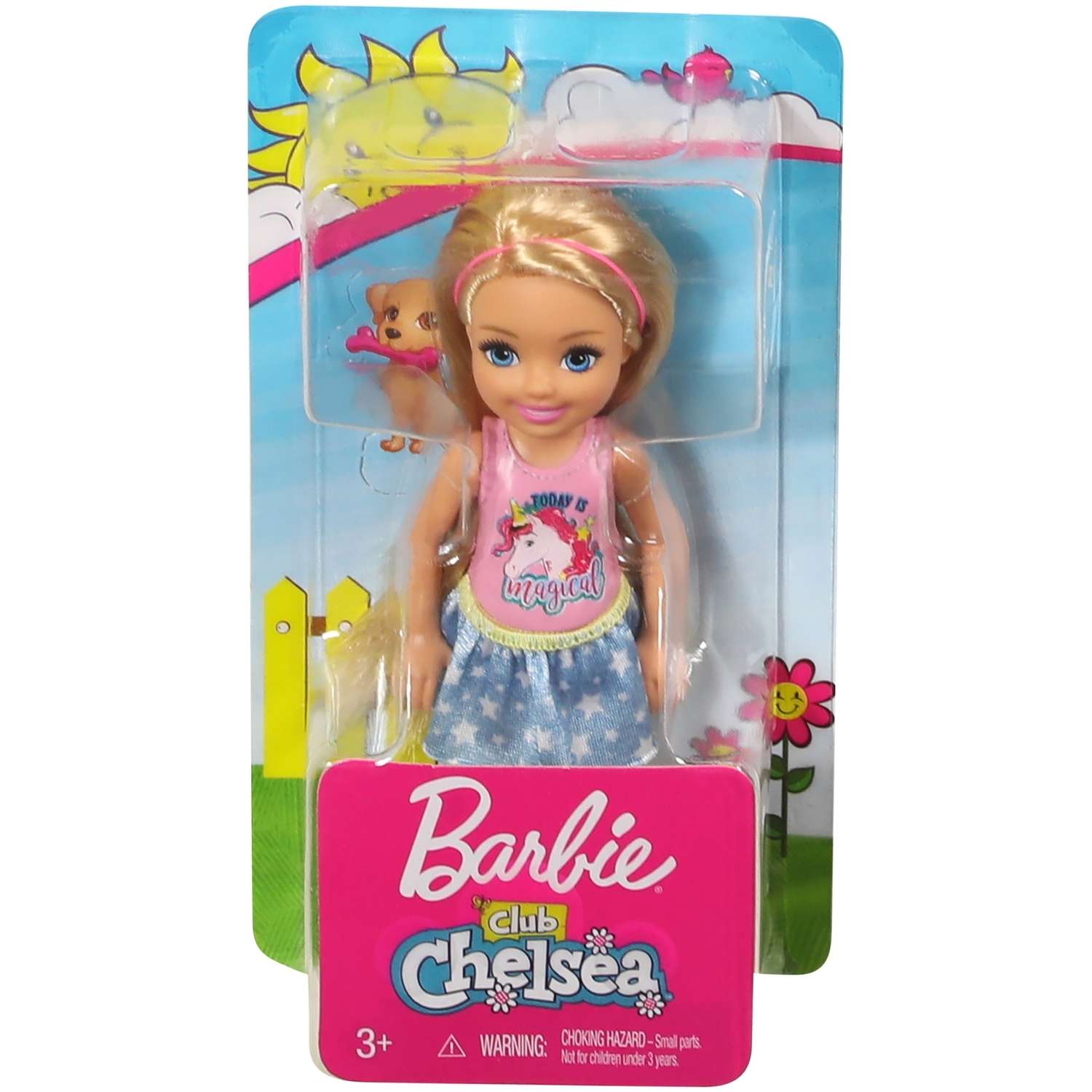 Кукла Barbie Челси Блондинка в топе с единорогом FRL80 DWJ33 - фото 2