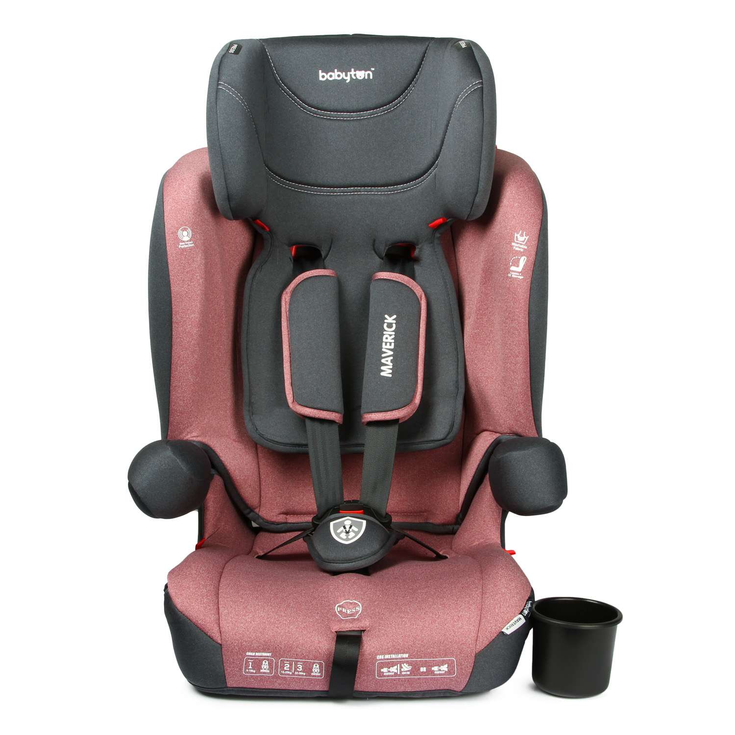 Автокресло Babyton Maverick Red - фото 11