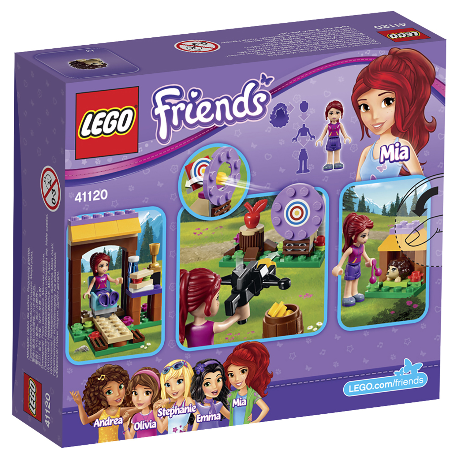 Конструктор LEGO Friends Спортивный лагерь: стрельба из лука (41120) - фото 3